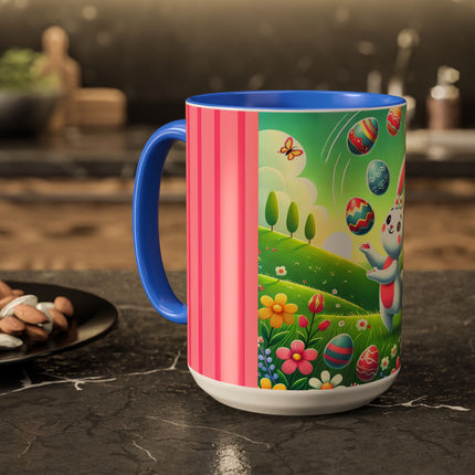 Easter Bunny’s Colorful Mugs (11oz, 15oz)