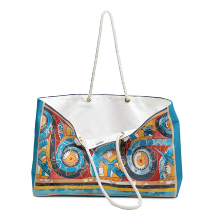 Reproduction of S-Spiral Frieze by Emile Gilliéron Weekender Bag