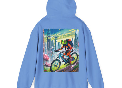 Cyberpunk Frog – Heavy Blend™ Hooded Sweatshirt