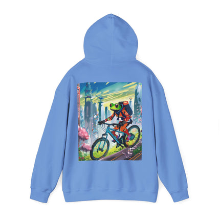 Cyberpunk Frog – Heavy Blend™ Hooded Sweatshirt