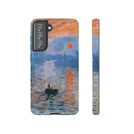 Sunrise by Claude Monet Phone Cases