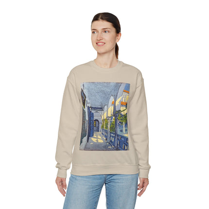 Gallery of a Moroccan Riad by George Gaudion Heavy Blend™ Crewneck Sweatshirt
