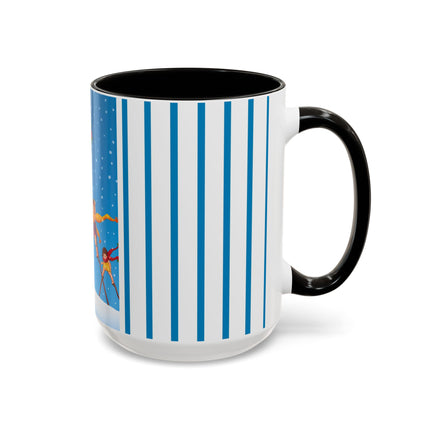 Snowfall & Couture Colorful Mugs (11oz, 15oz)
