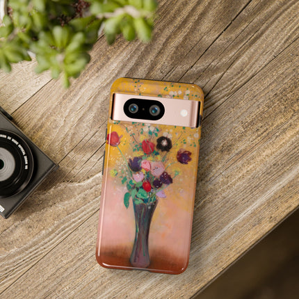 Vase of Flowers by Odilon Redon Phone Cases