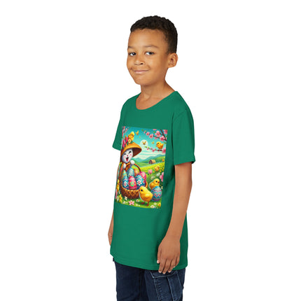 Geisha Kitten’s Easter Delight Youth Short Sleeve Tee