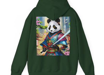 Cyberpunk Samurai Panda – Heavy Blend™ Hooded Sweatshirt