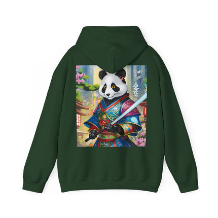 Cyberpunk Samurai Panda – Heavy Blend™ Hooded Sweatshirt