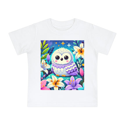 Enchanted Baby Owl Baby T-Shirt – A Gentle Nighttime Dream