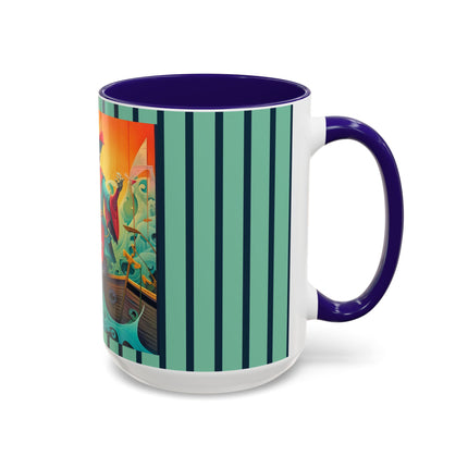 Skeleton Crew of the Misty Seas Colorful Mugs (11oz, 15oz)