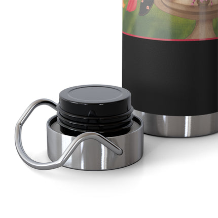 A Dance of Colors and Serenity by Carlo Chiostri Copper Vacuum Insulated Bottle, 22oz