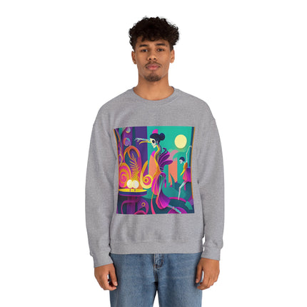 Dance of the Skeleton Ballerinas Unisex Heavy Blend™ Crewneck Sweatshirt