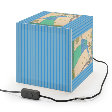 Le Verger by Georges Lepape Light Cube Lamp