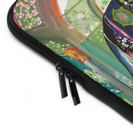 Cyber Panther's Hunt Laptop Sleeve