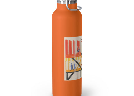 Maquettes de Théatre 4 by Alexandra Exter Copper Vacuum Insulated Bottle, 22oz
