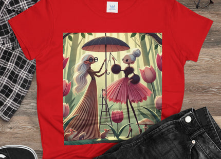 Under the Tulip Parasol Cotton Tee