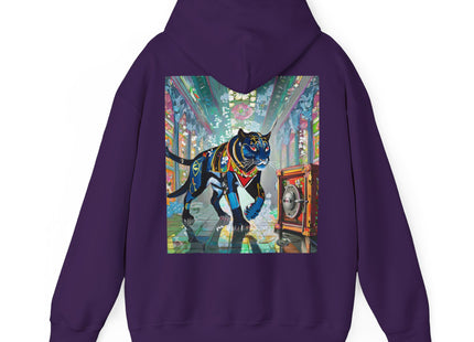 Cyber Panther’s Hunt – Heavy Blend™ Hooded Sweatshirt