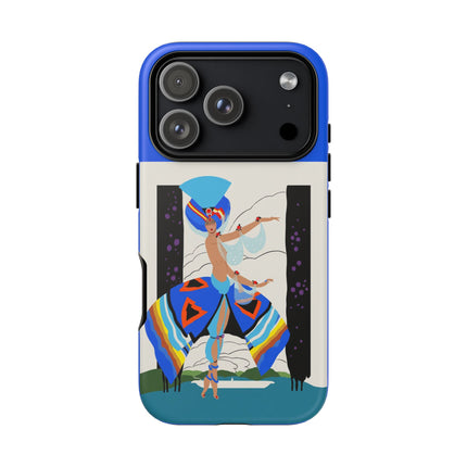 Exotic Dancer Phone Case – Vibrant Performance & Art Deco Flair