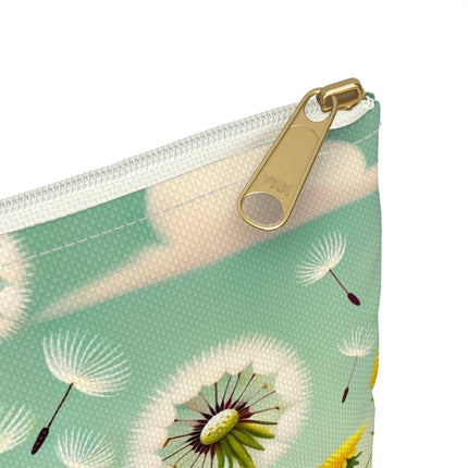 Geisha Kitten and the Dandelion Wish Accessory Pouch – Gentle Wish & Quiet Wonder