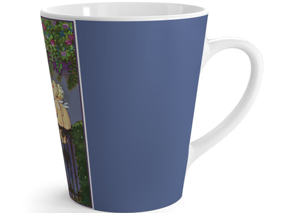 Whispers of Love: A Vintage Art Deco Fairytale Latte Mug