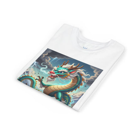 Tibetan Dragon in Battle Youth Short Sleeve Tee