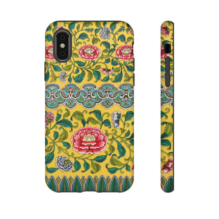 Chinese Floral Illustration by Owen Jones Phone Cases