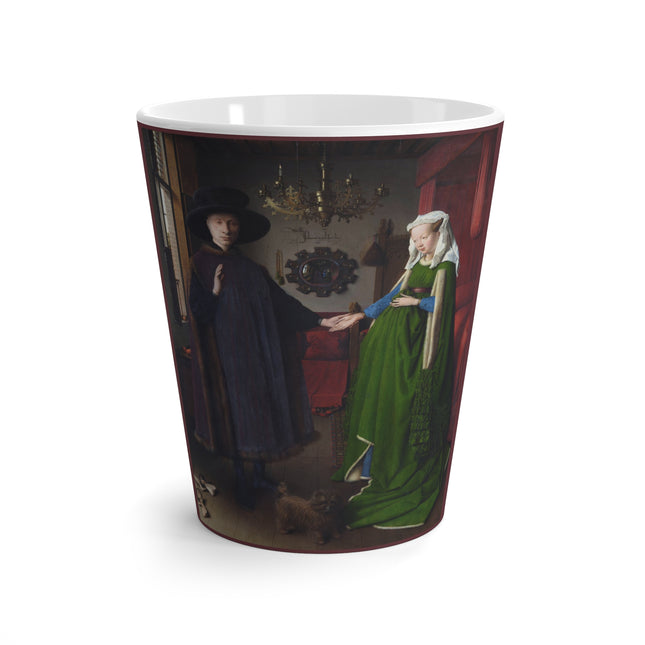 Arnolfini Portrait by Jan Van Eyck Latte Mug