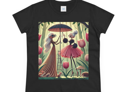 Under the Tulip Parasol Cotton Tee