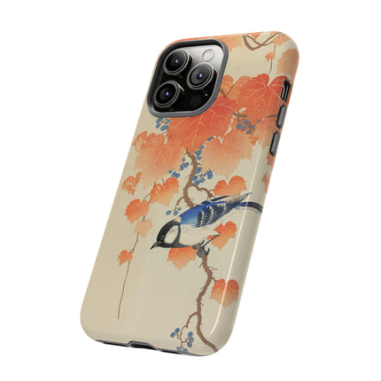 Japanese Bird and Branch by Ohara Koson Phone Cases