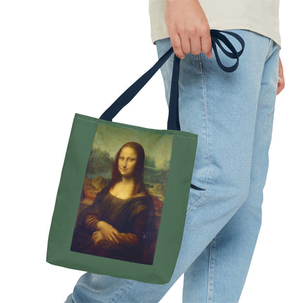 Mona Lisa by Leonardo da Vinci Tote Bag (AOP)