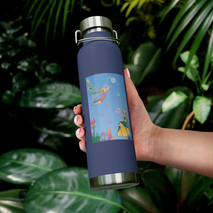 Blossoming Fairy Magic Copper Vacuum Insulated Bottle, 22 oz