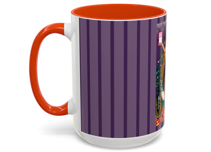 Countdown to Christmas Elegance Colorful Mugs (11oz, 15oz)