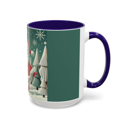 Santa's Joyful Night Colorful Mugs (11oz, 15oz)