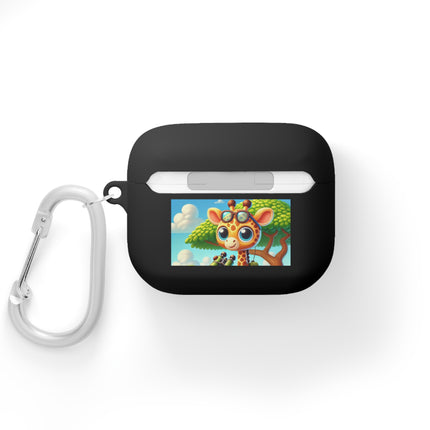Savanna Lookout – Adventurous Giraffe Scout AirPods and AirPods Pro Case