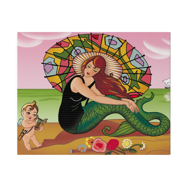 Art Deco Mermaid – Siren Serenade by Carlo Chiostri