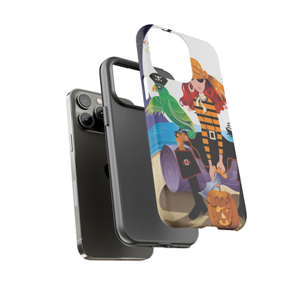 Moonlit Pirate Halloween Phone Cases