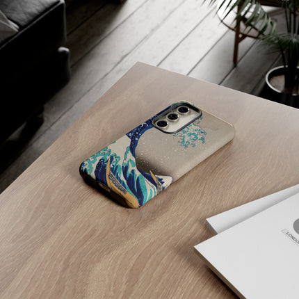 The Great Wave off Kanagawa by Katsushika Hokusai Phone Cases