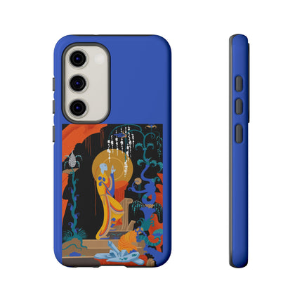 Mystic Oracle Phone Case – Sacred Glow & Eternal Grace