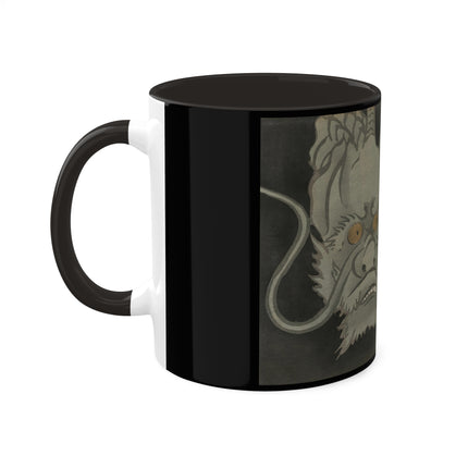Dragon by Kamisaka Sekka Colorful Mugs, 11oz