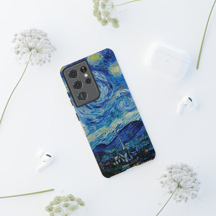 The Starry Night by Vincent Van Gogh Phone Cases