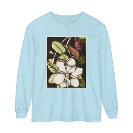 Natural History Plate 61 by Mark Catesby Garment-dyed Long Sleeve T-Shirt