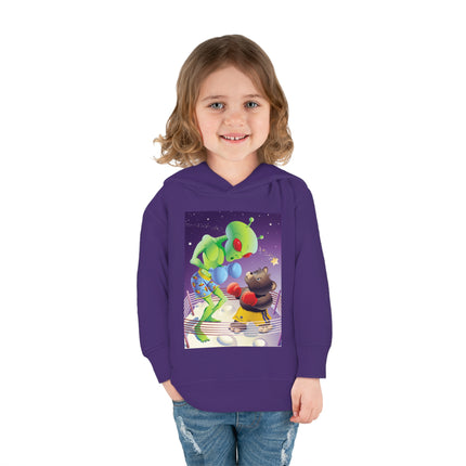 Cosmic Clash Toddler Pullover Fleece Hoodie