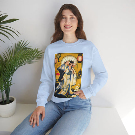 Golden Embrace Heavy Blend™ Crewneck Sweatshirt
