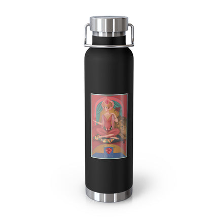 July & Ruby (from the Gem Series) by Sofia Chiostri Copper Vacuum Insulated Bottle, 22oz