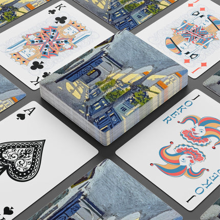 Gallery of a Moroccan Riad Playing Cards