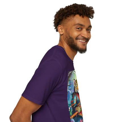 Cyberpunk Leopard Softstyle T-Shirt