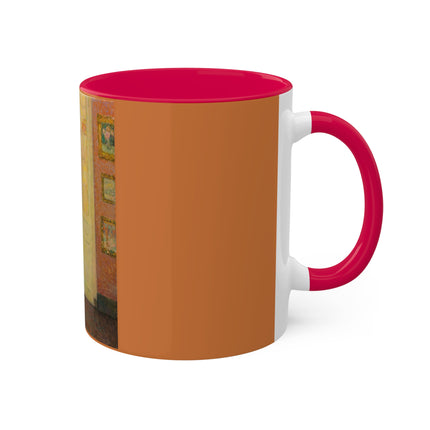 Interior, Window Light by Henri Le Sidaner Colorful Mugs, 11oz