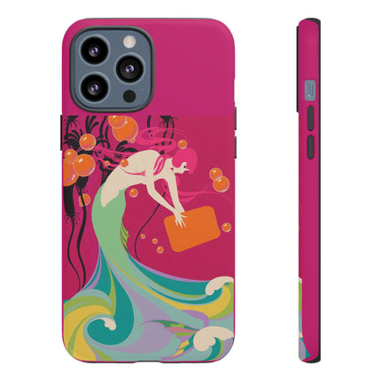 Mermaid Dive Phone Case – Vibrant Waves & Playful Elegance