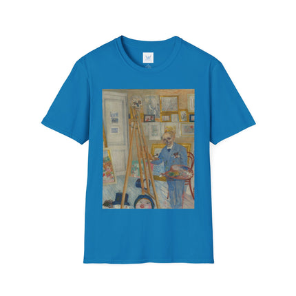 The Skeleton Painter by James Ensor Softstyle T-Shirt
