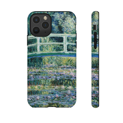 Water Lilies and Japanese Bridge by Claude Monet Phone Cases