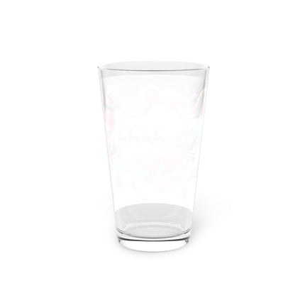 Festive Reindeer Flight Glass, 16oz